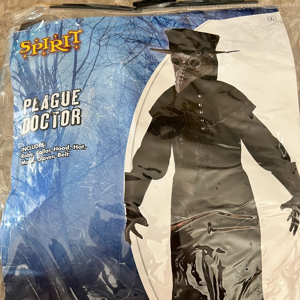 Kids plague doctor Halloween costume